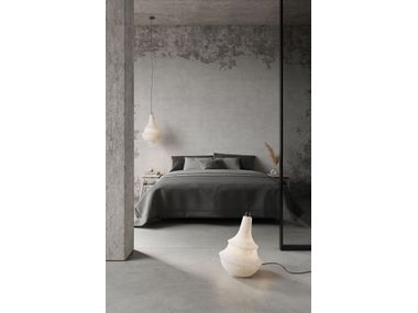 LADY D LED fiberglass floor lamp By Karman | design Matteo Ugolini