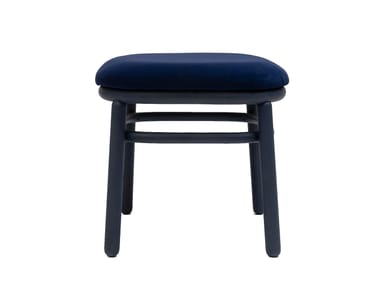 Sgabello basso in tessuto LANA ONDARRETA