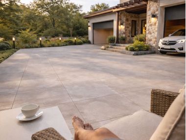 Sintered stone flooring MODERN CONCRETE BEIGE L'Altra Pietra