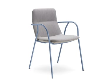 Sedia da conferenza in tessuto con braccioli FLEXI LIGHT CHL LD Seating