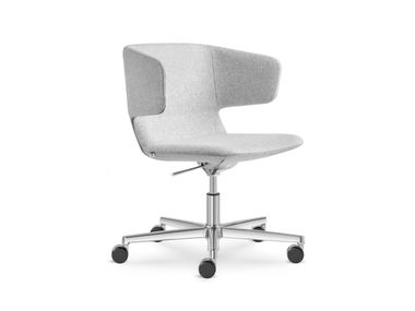 Sedia ufficio operativa girevole ad altezza regolabile con ruote FLEXI P FP-RA F37-N6 LD Seating