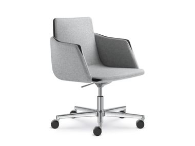 Sedia ufficio operativa ad altezza regolabile con ruote a 5 razze HARMONY 835-RA LD Seating