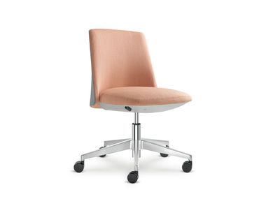 Sedia ufficio operativa in tessuto con ruote a 5 razze MELODY DESIGN 775-FR F40-N6 LD Seating