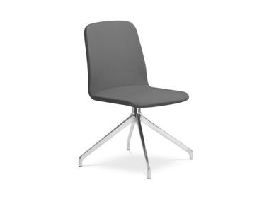 Sedia ufficio operativa girevole in tessuto su trespolo SUNRISE 152 F70-N6 LD Seating