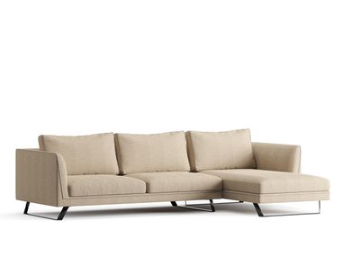 Sofá de tecido com chaise-longues LELA Ersa