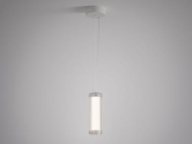 Lampada a sospensione in vetro borosilicato STACKING S 30 V MLR VU LEUCOS