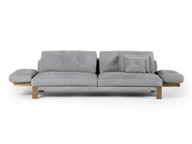 3 seater leather sofa LEVANTE HESSENTIA