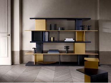 Open freestanding sectional bookcase LIBERA 45 By Ronda Design