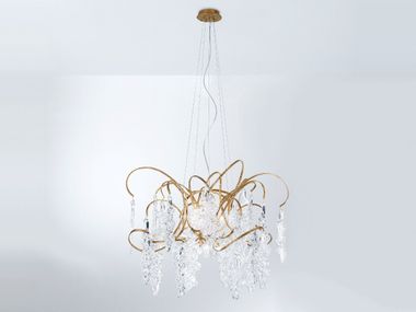 Luminária pendente feita à mão de bronze LINES WINDING Serip