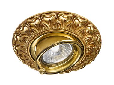Faretto da incasso oro francese LIU ADJ DL7817 Possoni Illuminazione