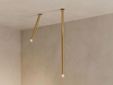 Round ceiling LED aluminium spotlight A-TUBE NANO SWING LODES