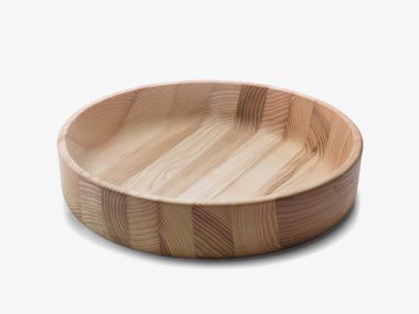 Wooden serving bowl - Ø33cm COLLECTIVE ASH WOOD BOWL LSA