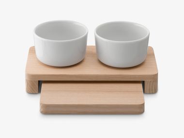 Porcelain plates set COLLECTIVE SERVING SET LSA