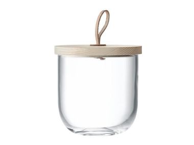 Fliegenhaube aus mundgeblasenem Glas - H 15.5 cm IVALO CONTAINER & ASH LID LSA