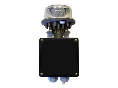 LED Anodized aluminium aircraft warning light L810-LXS-ARG LUXSOLAR