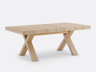 Extending rectangular wooden table ALBANI La Redoute