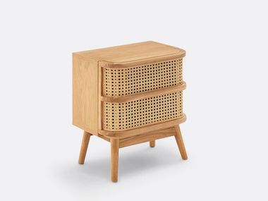 Comodino in MDF con cassetti LAORA La Redoute