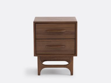 Comodino in legno con cassetti LARSEN La Redoute