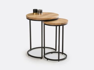 Oak Coffee table set VOVA La Redoute