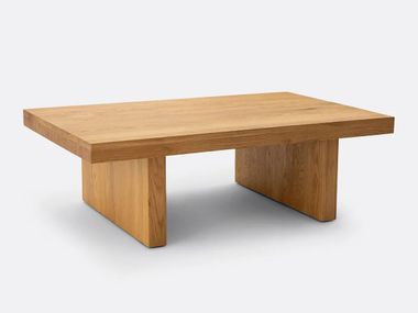 Rectangular low oak coffee table VOVA La Redoute