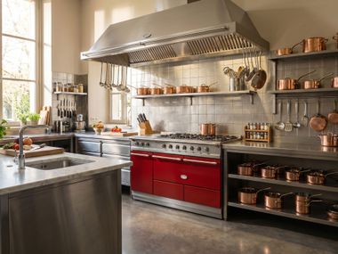 Kitchen unit MODERN CLUNY 1400 G GRAND CHEF Lacanche