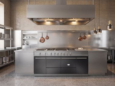 Kitchen unit MODERN CLUNY 1800 Lacanche