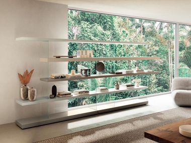 Sectional bookcase AIR - 0558 Lago