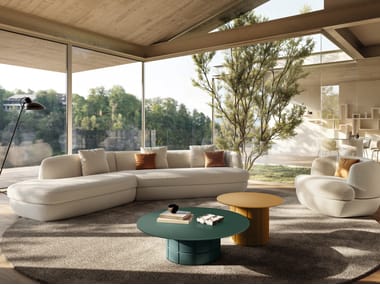 Lago, BIZA 2865 Divano modulare in tessuto