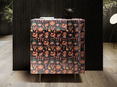 Glass sideboard MATERIA 1010 Lago