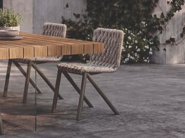 Rope garden chair MEZZ'ARIA Lago