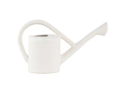 Ceramic watering can BIANCO LATTE 05 Lando