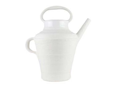 Ceramic watering can BIANCO LATTE 08 Lando