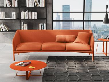 3 seater fabric sofa JETSET Las Mobili