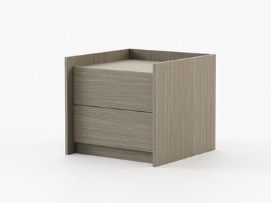Comodino in legno con cassetti ENDY Laskasas
