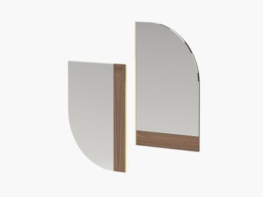 Specchio in legno da parete FORTH Laskasas
