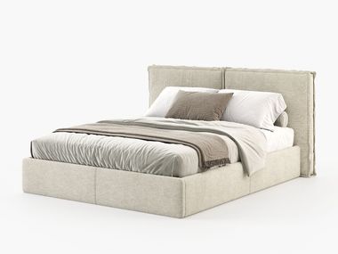 Double bed with upholstered headboard LARISSA Laskasas