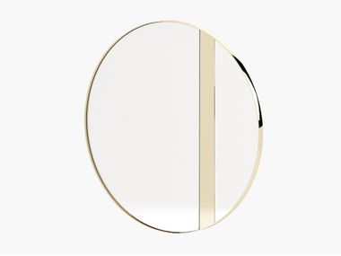Specchio rotondo con cornice ROD Laskasas
