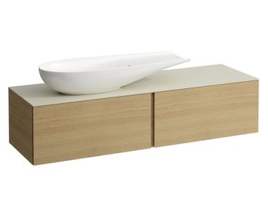 Wall-mounted vanity unit with drawers ILBAGNOALESSI Laufen