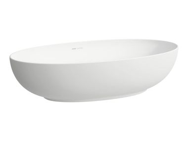 Oval countertop ceramic washbasin ILBAGNOALESSI Laufen
