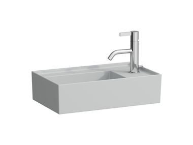 Rectangular ceramic handrinse basin KARTELL • LAUFEN Laufen