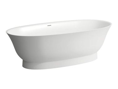 Oval Solid Surface bathtub THE NEW CLASSIC Laufen