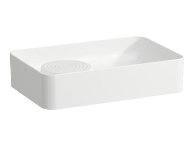 Countertop ceramic handrinse basin VAL Laufen