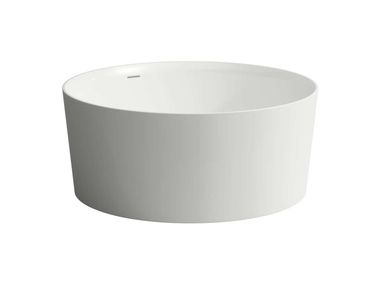 Round freestanding Solid Surface bathtub VAL Laufen