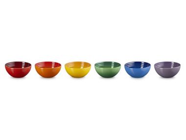 Set of glazed stoneware bowls COUPE Le Creuset