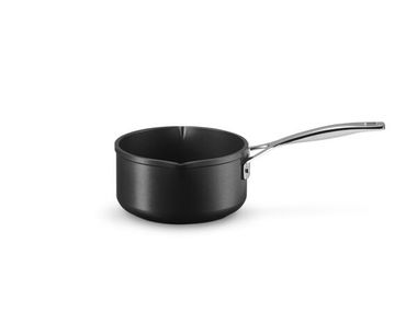 Saucepan with anodized aluminum handle DOUBLE SPOUT SAUCEPAN Le Creuset