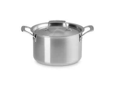 Gemüsetopf aus Edelstahl mit Deckel ESSENTIAL Le Creuset