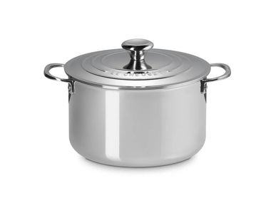 Töpf aus Edelstahl mit Deckel EVOLUTION Le Creuset