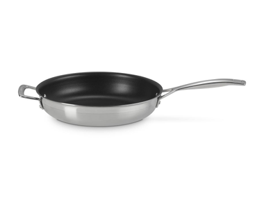 Antihaft Pfanne aus Edelstahl LOW PAN WITH HANDLE Le Creuset