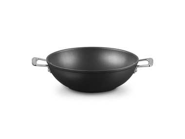 Antihaft Pfanne aus Aluminium WOK PAN WITH HANDLES Le Creuset