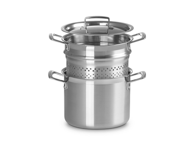 Pastatopf aus Edelstahl PASTAIOLA Le Creuset